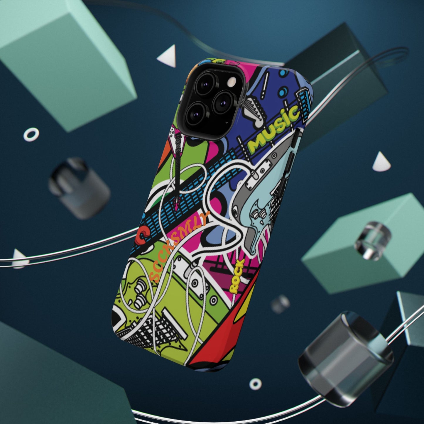 KaleidoWoah Tough Phone Case for Apple