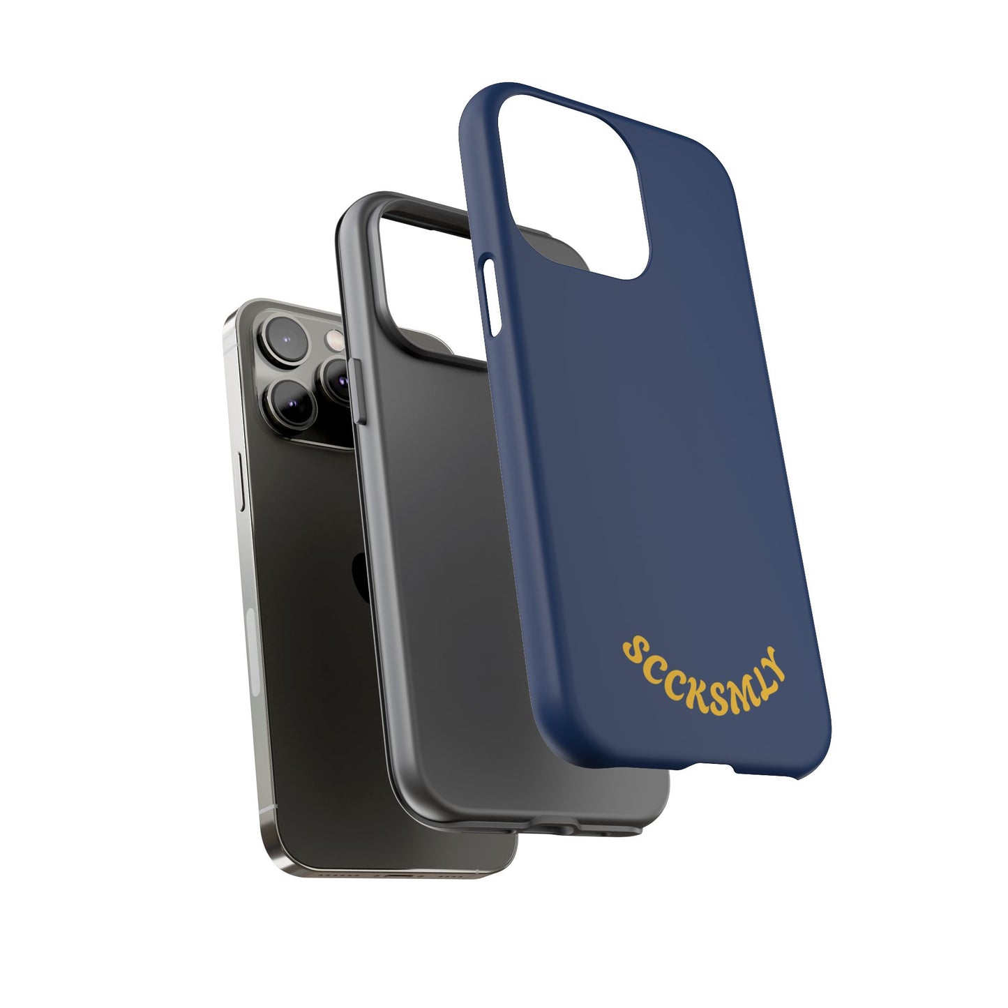 SOLID Cobalt Haze Tough Case for Apple