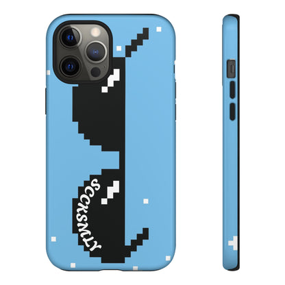 Pixel Glass Tough Phone Case for Apple
