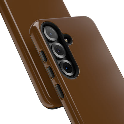 SOLID Chocolate Coco Tough Case for Samsung
