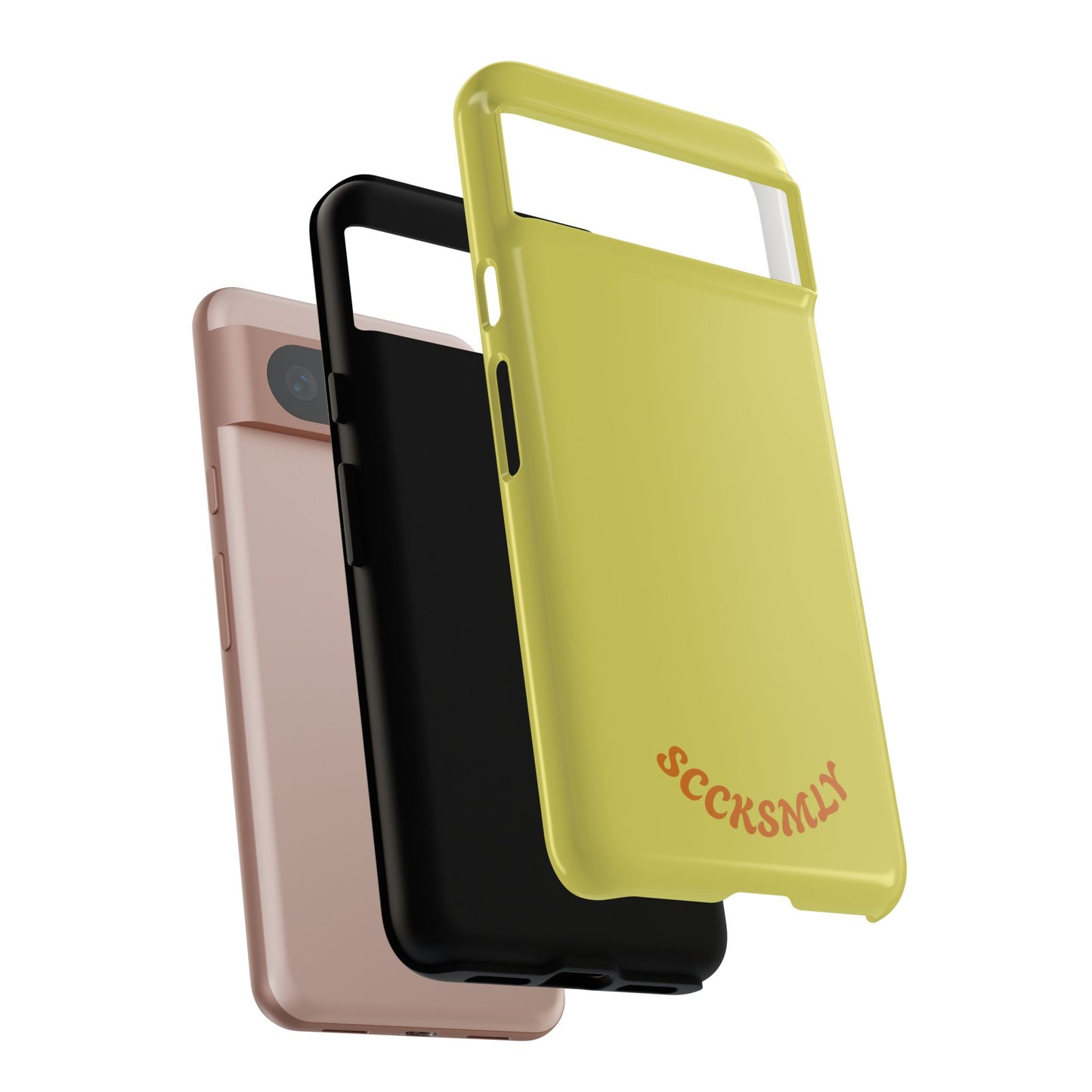SOLID Lemon Dijon Glaze Tough Case for Google Pixel