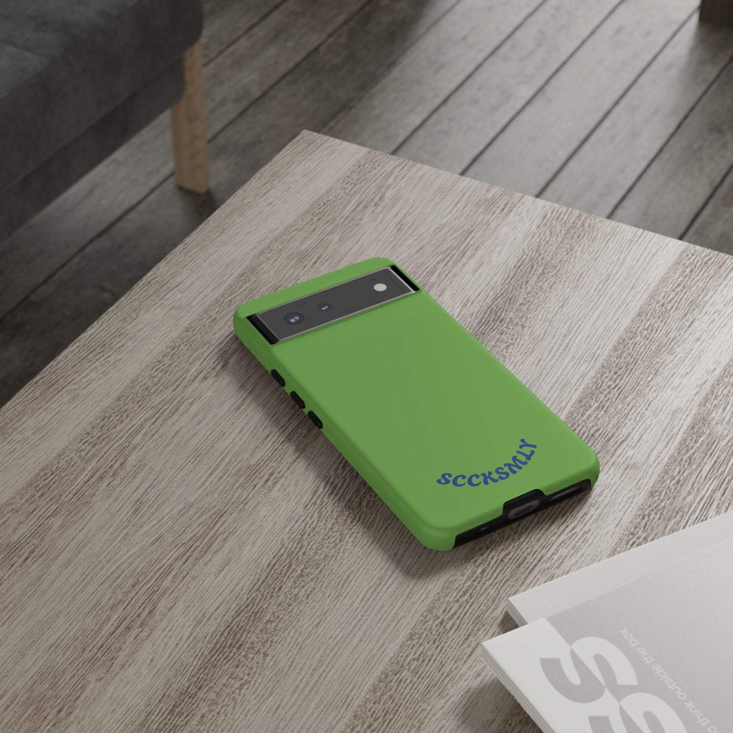 SOLID Matcha Moss Tough Phone Case for Google Pixel