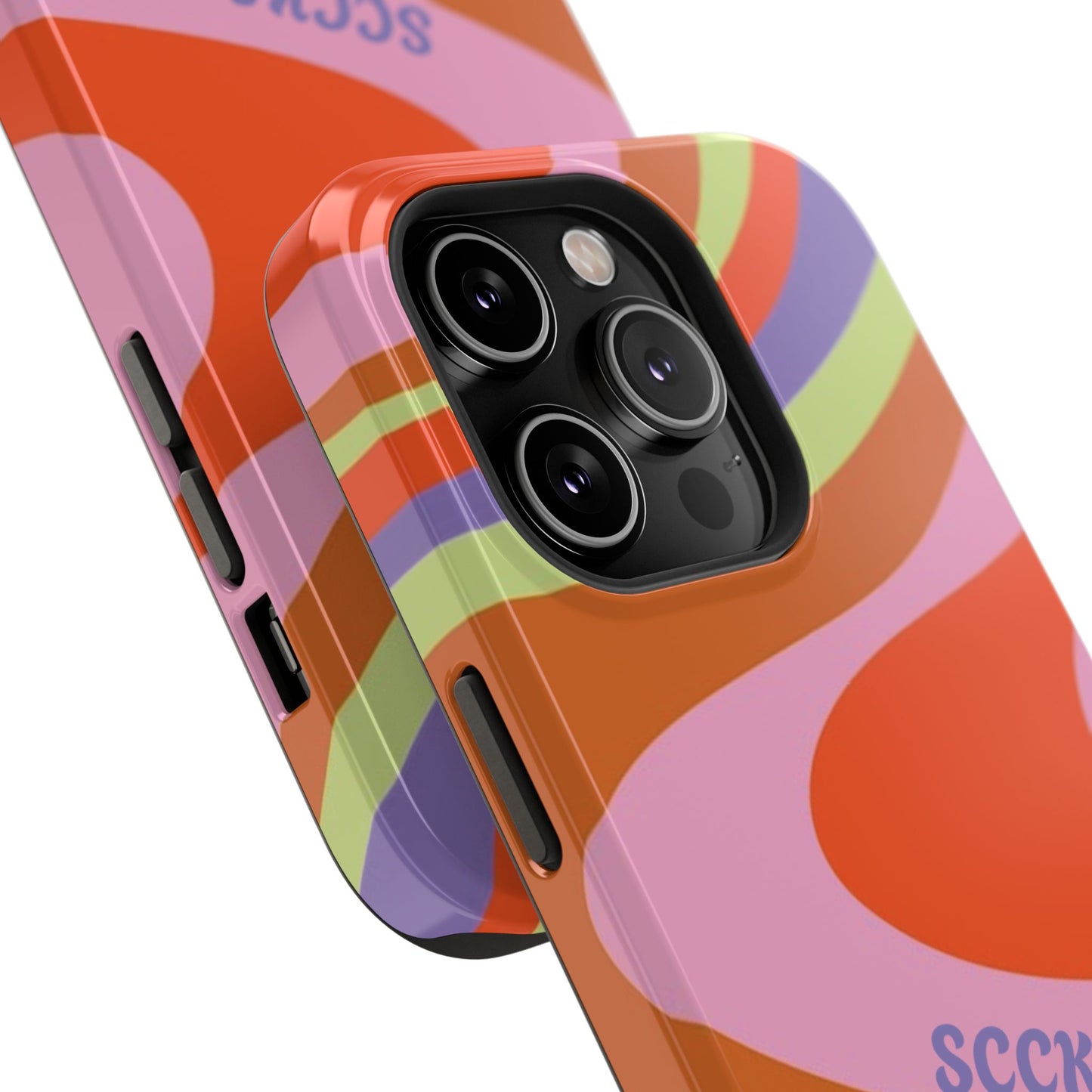 Curvy Swirl Phone Case for "IOS or Apple"