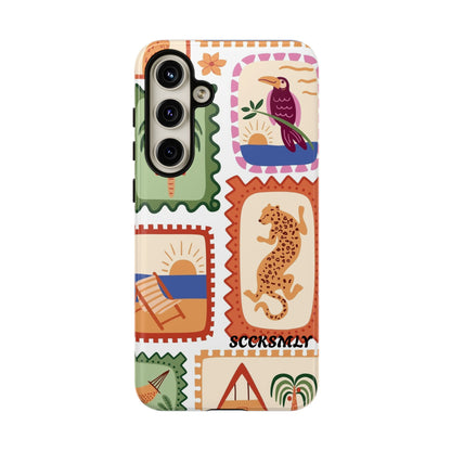 Tropical Print Phone Case for Samsung