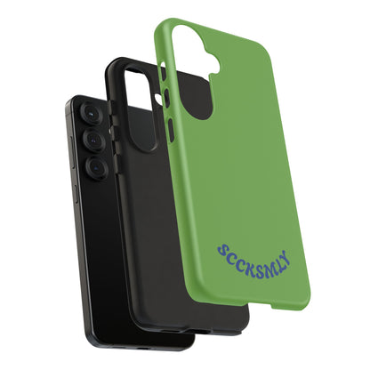 SOLID Matcha Moss Tough Case for Samsung