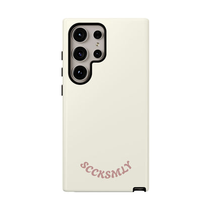 Sweet Oat Milk Tough Phone Case for Samsung