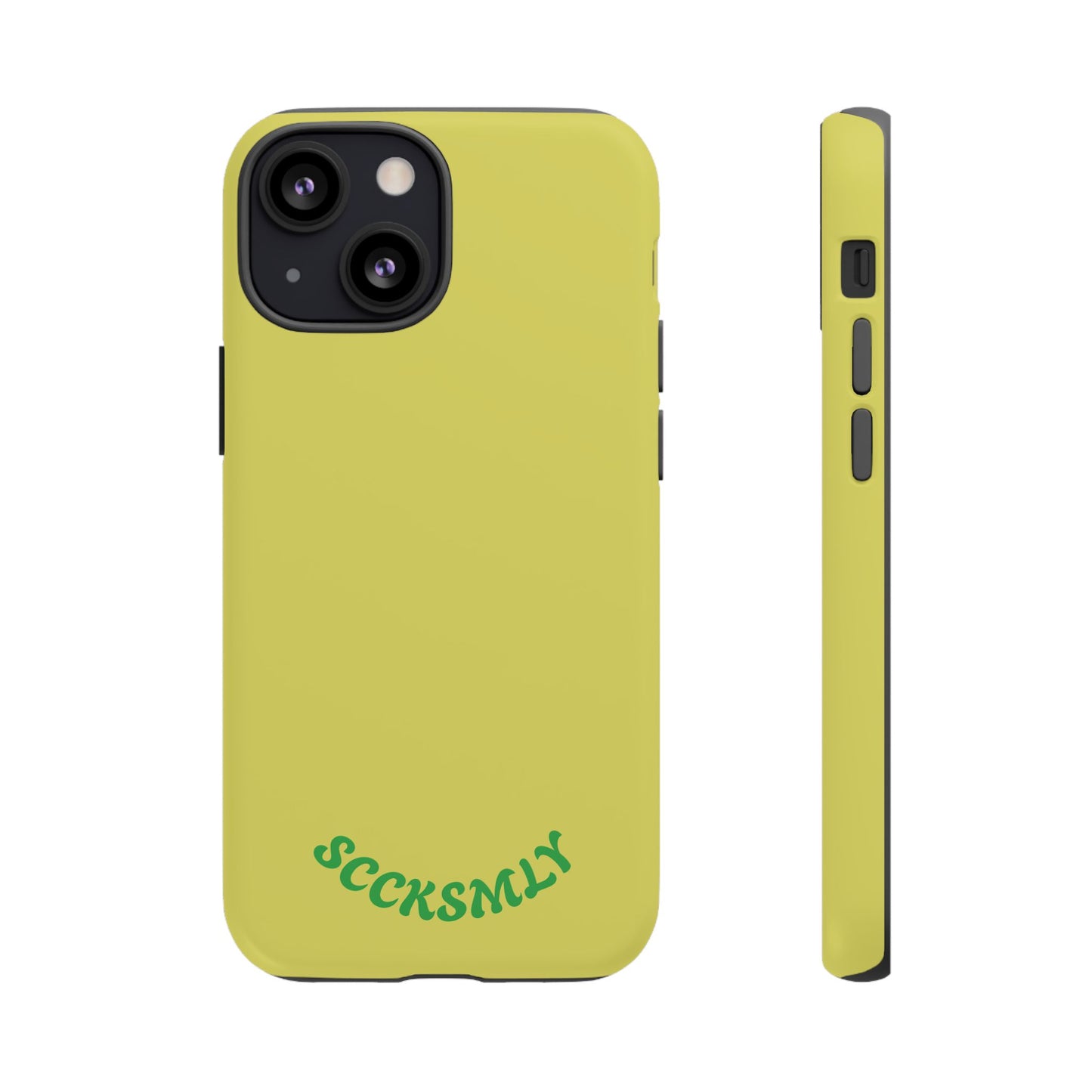 SOLID Lemon Pop Tough Case for Apple