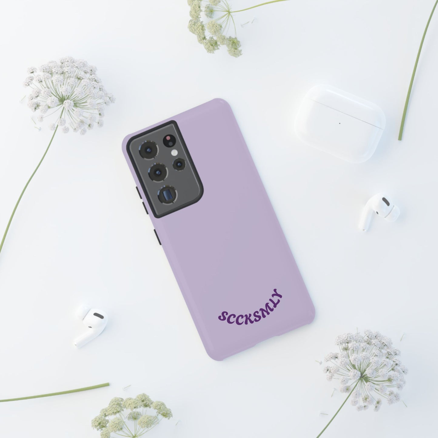 SOLID Morning Lilac Tough Case for Samsung