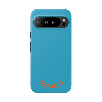 SOLID Blue Spook Tough Case for Google Pixel