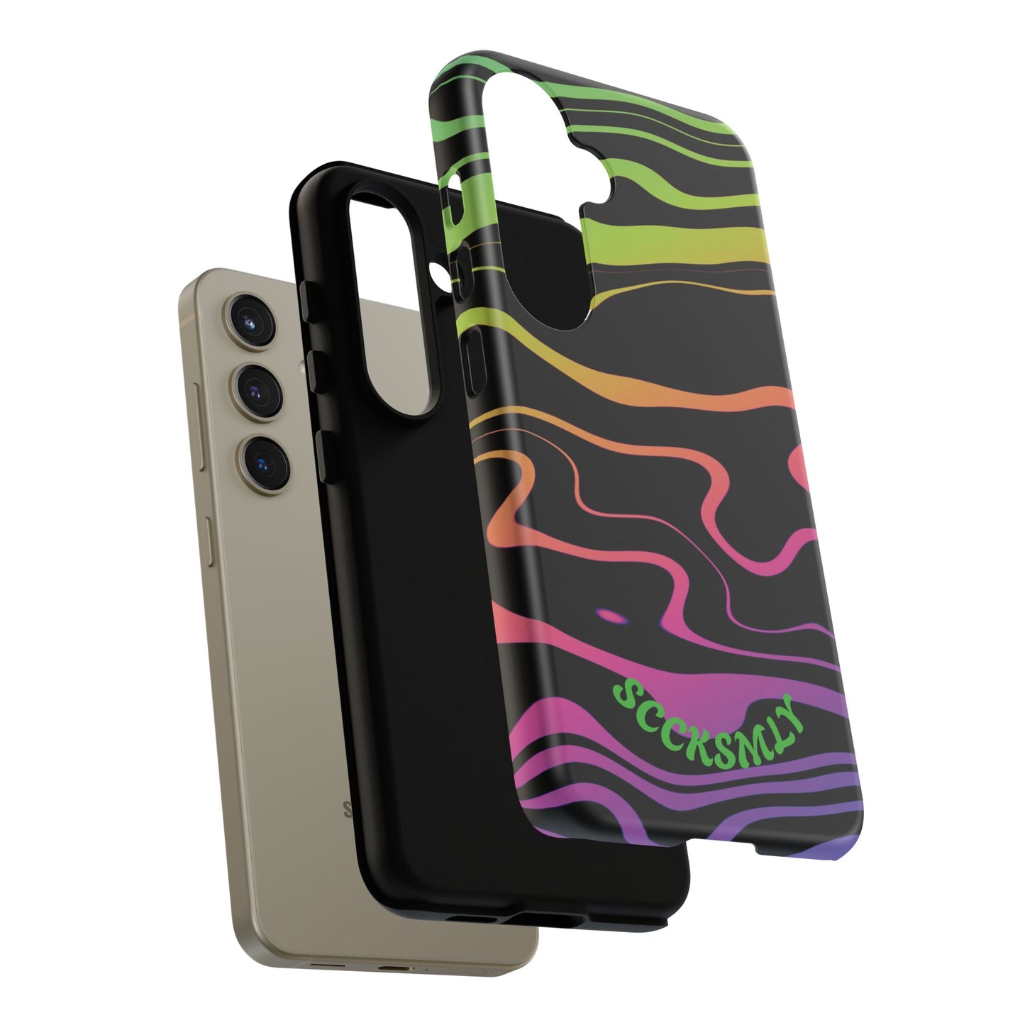 Dark Rainbow Phone Case for Samsung