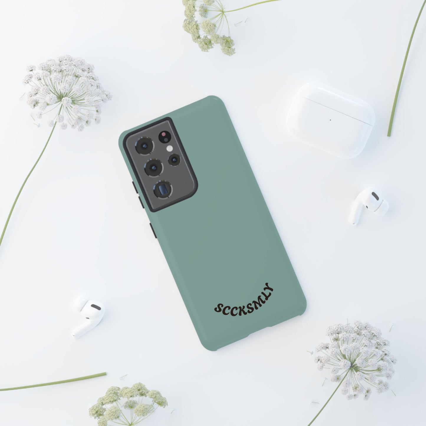 SOLID Fudge Mint Crunch Tough Phone Case for Samsung
