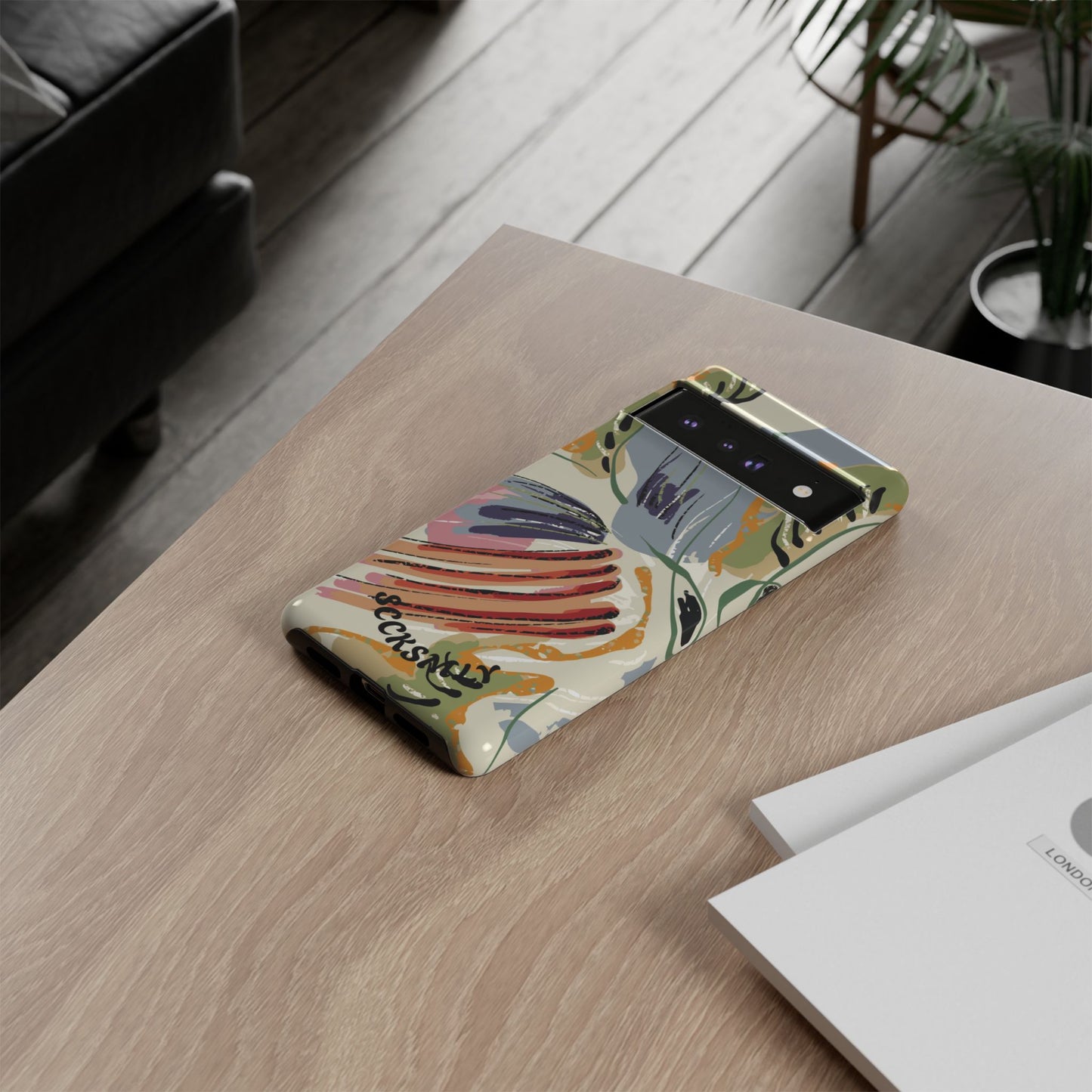 Botanical Strokes Palette Tough Phone Case for Google Pixel