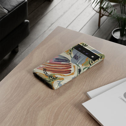 Botanical Strokes Palette Tough Phone Case for Google Pixel