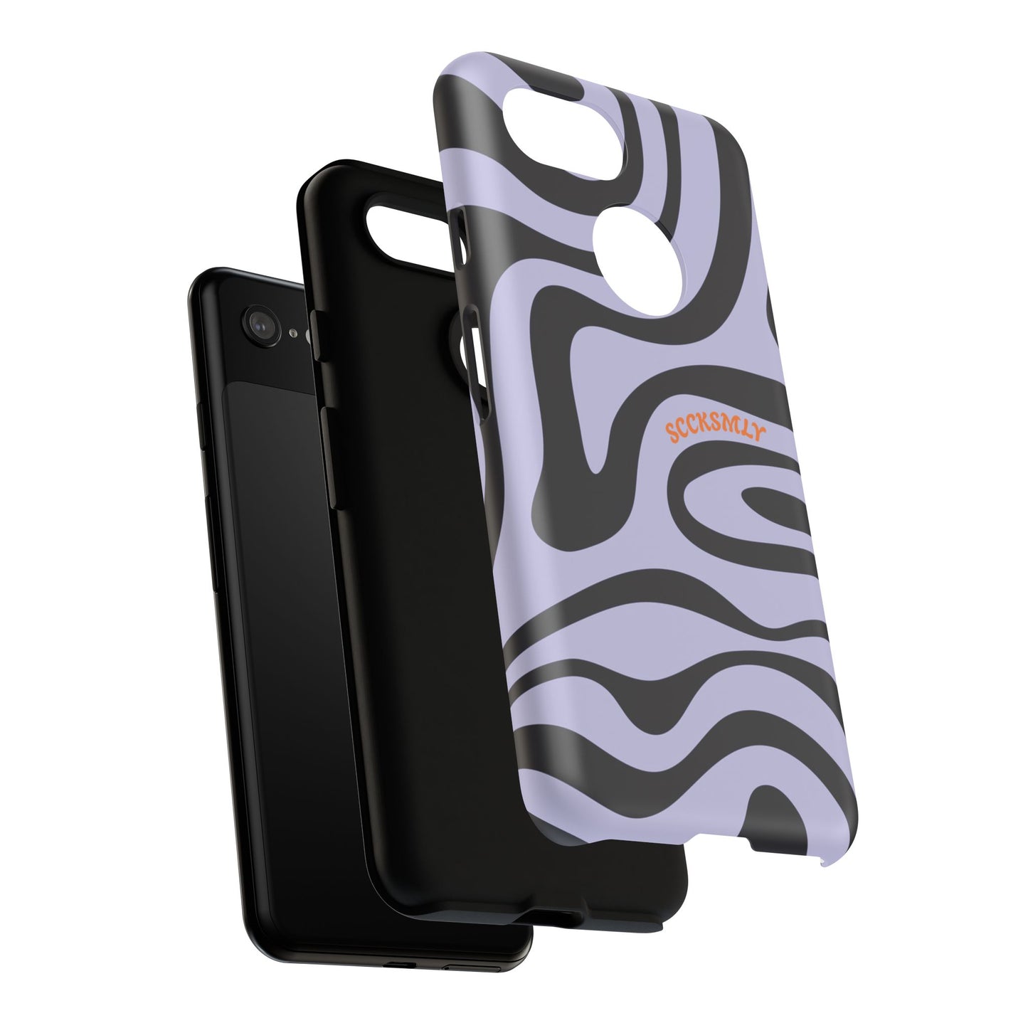 Purple Swirl Phone Case for Google Pixel