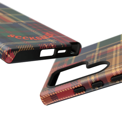 Heritage Hues Patchwork Tough Phone Case for Samsung