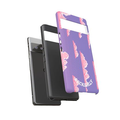 Purple Cotton Candy Sky Tough Phone Case for Google Pixel