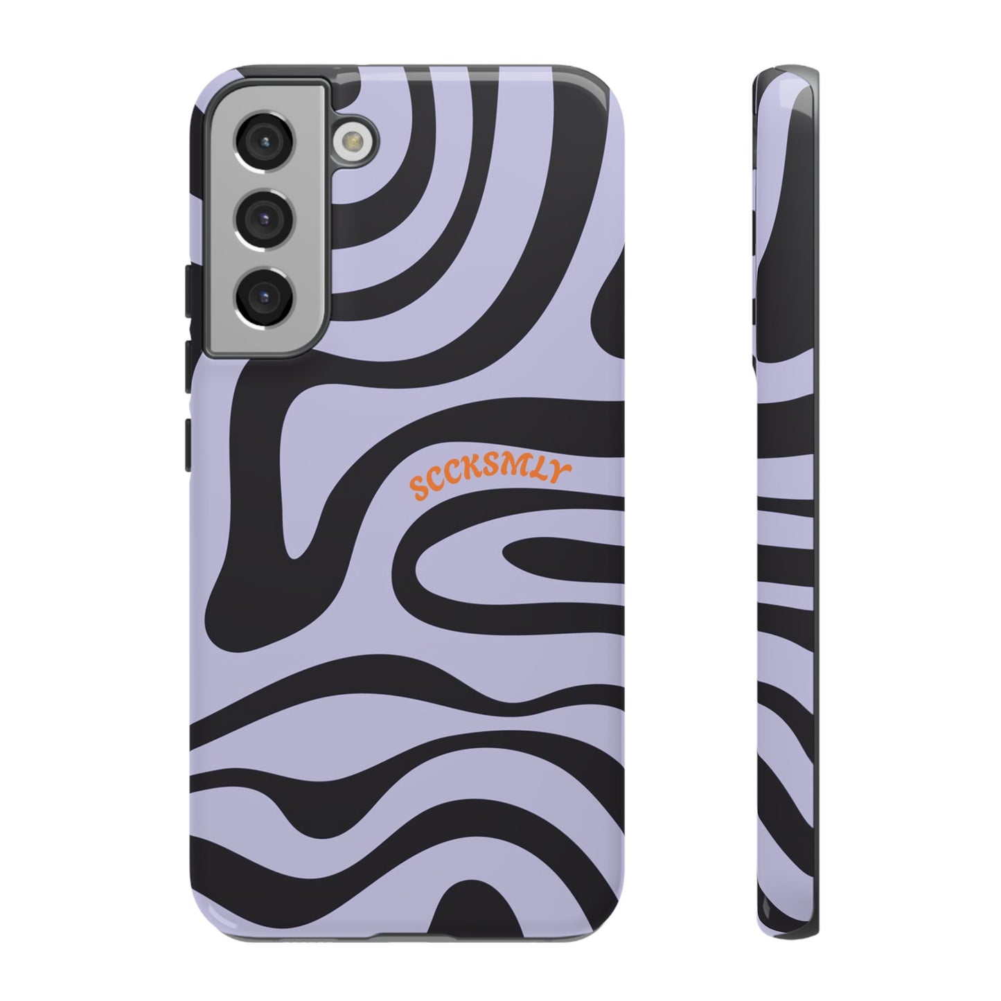 Purple Swirl Phone Case for Samsung