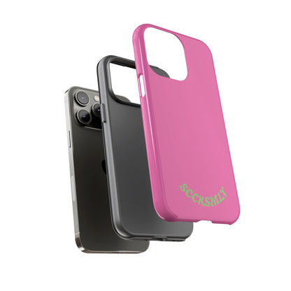 SOLID Sweet Static Pink Tough Case for Apple