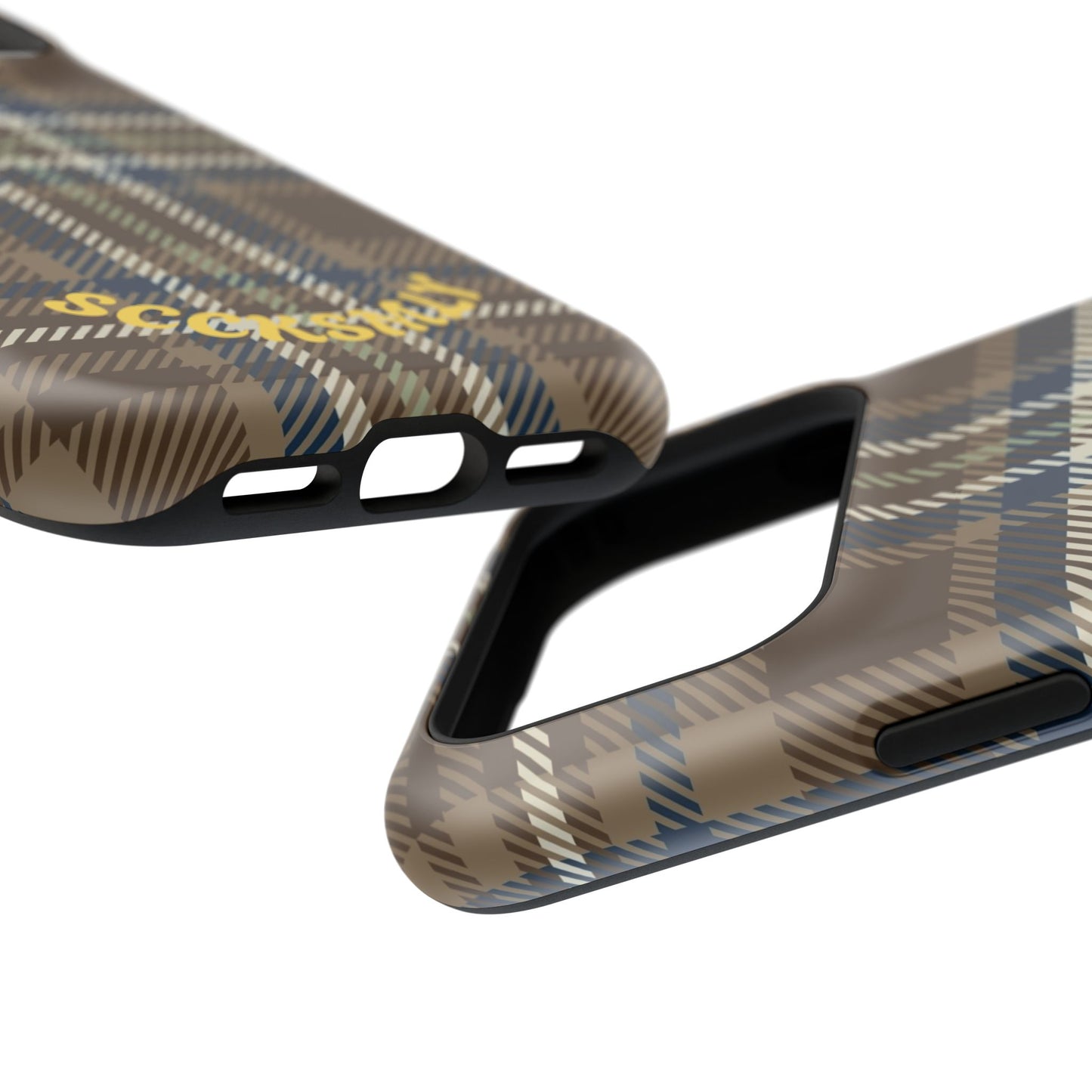 Earth and Sky Plaid Phone Case for Apple