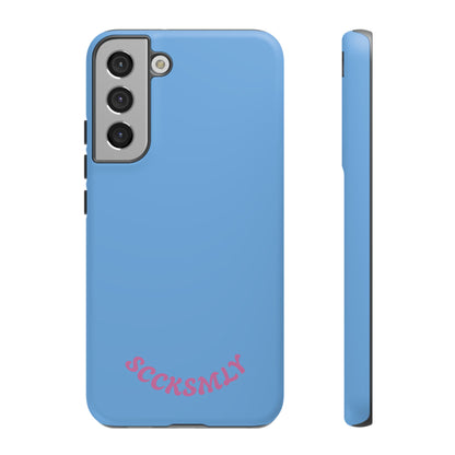 SOLID Blue Candie Tough Case for Samsung