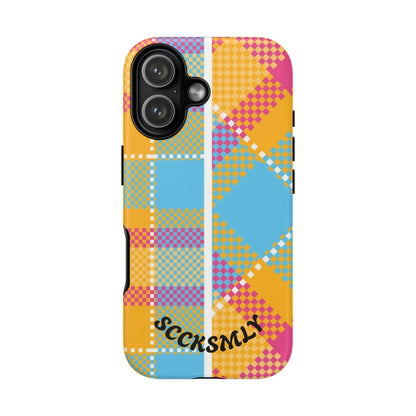 Pattern Punch Phone Case for Apple