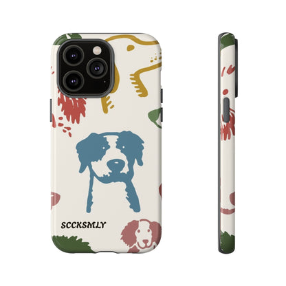 Paws & Portraits Tough Phone Case for Apple