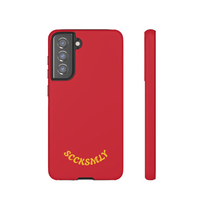 SOLID Calm Cherry Tough Case for Samsung