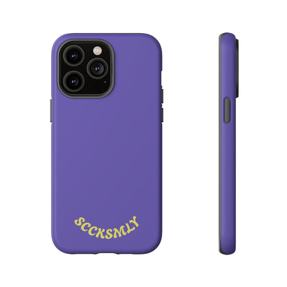 SOLID Dreamy Dusk Purple Tough Case for Apple