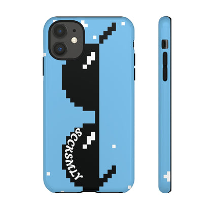 Pixel Glass Tough Phone Case for Apple