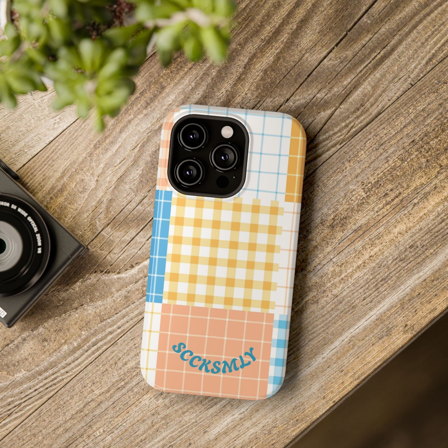 Joy Checkmate Phone Case for Apple