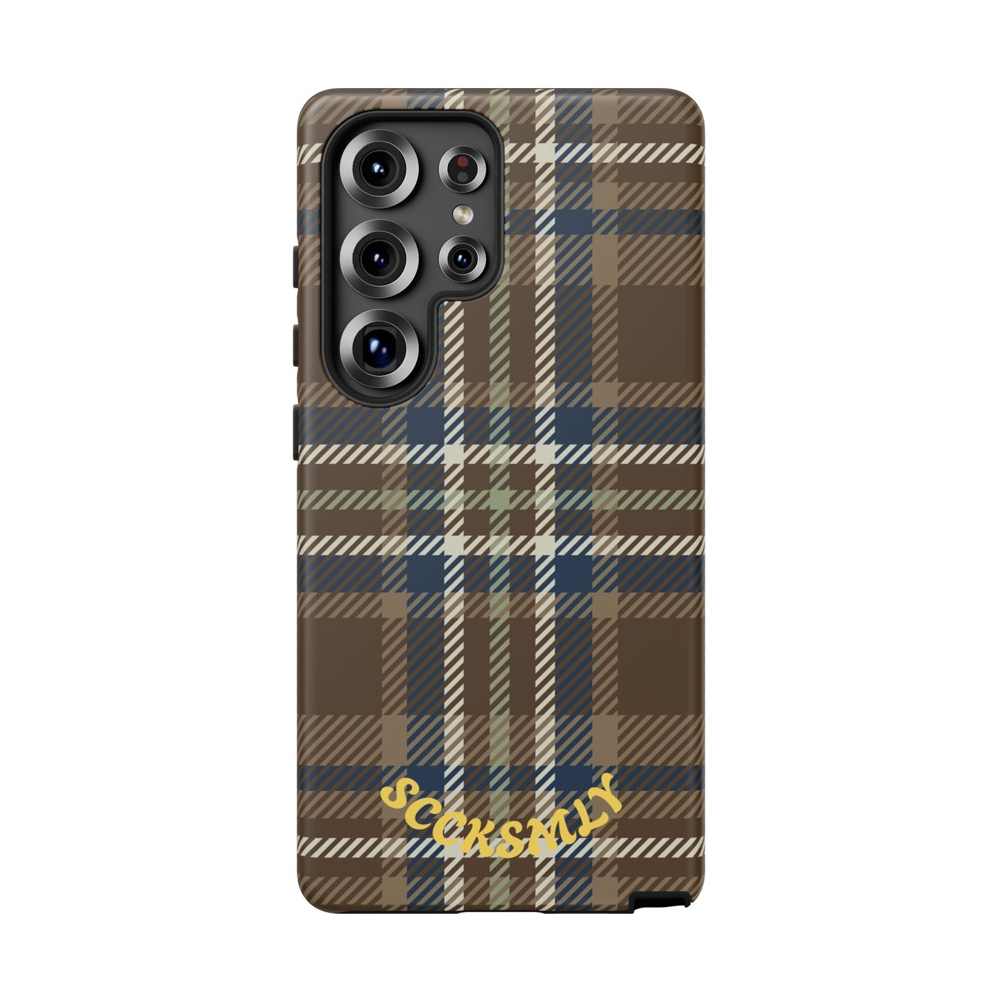 Earth and Sky Plaid Phone Case for Samsung