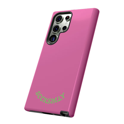 SOLID Sweet Static Pink Tough Case for Samsung