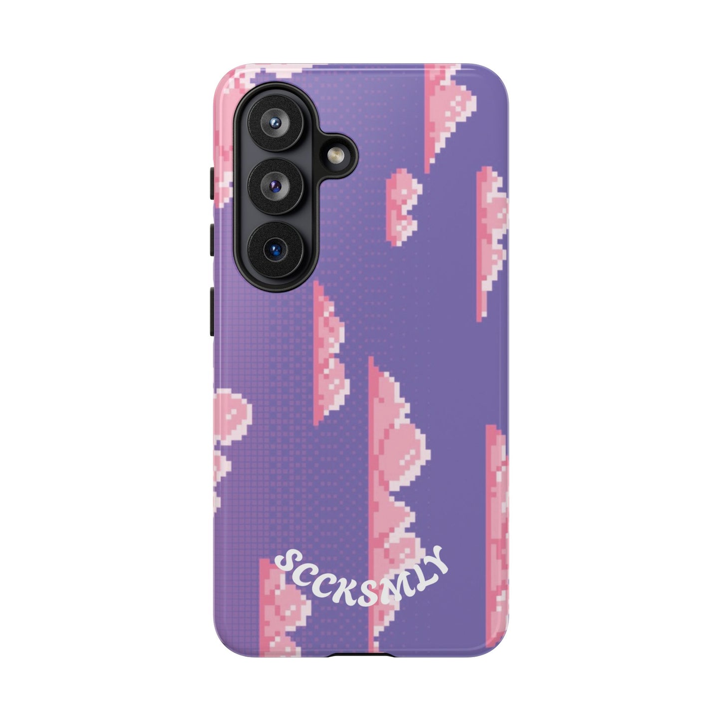Purple Cotton Candy Sky Tough Phone Case for Samsung