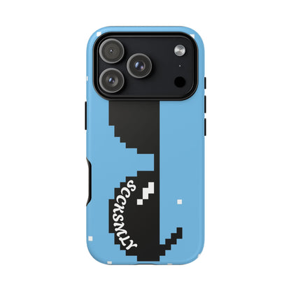 Pixel Glass Tough Phone Case for Apple
