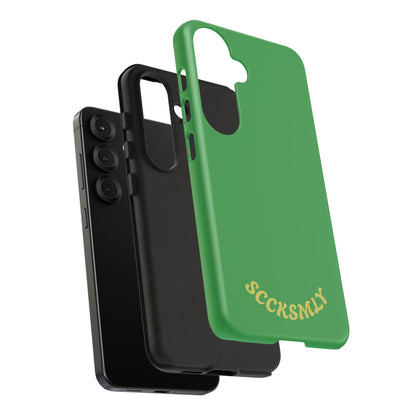 SOLID Green Grin Tough Case for Samsung