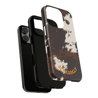 Sooo Cowboy Orange Tough Phone Case for Apple