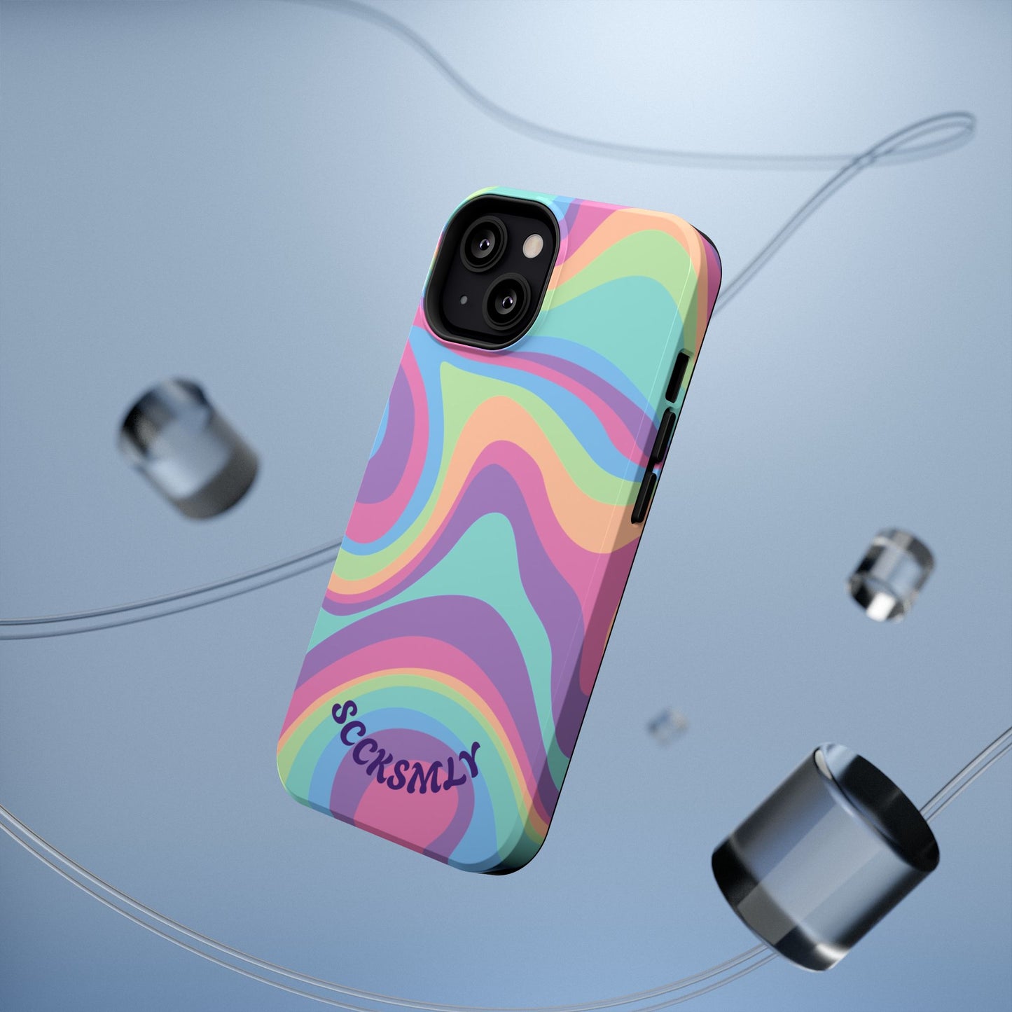 Pastel Swirl Phone Case for "IOS or Apple"