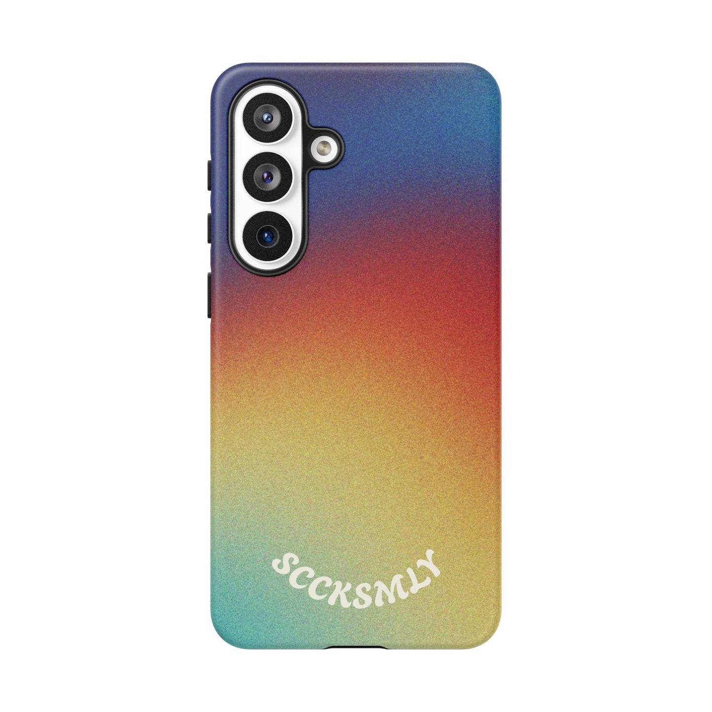 Faded Sunset Aura Tough Phone Case for Samsung
