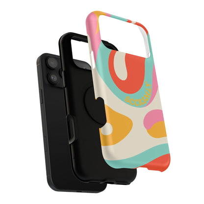 Psychodelic Acid Swirl Phone Case for Apple