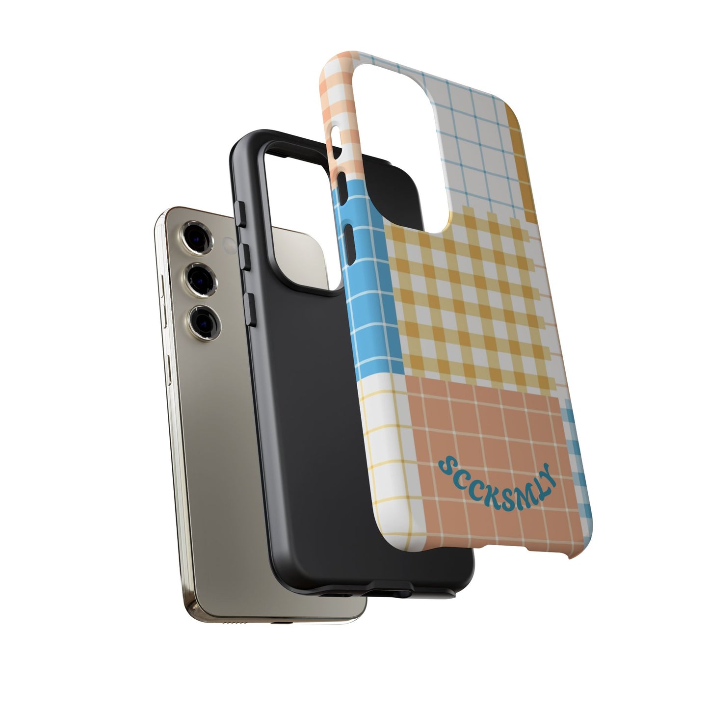 Joy Checkmate Phone Case for Samsung