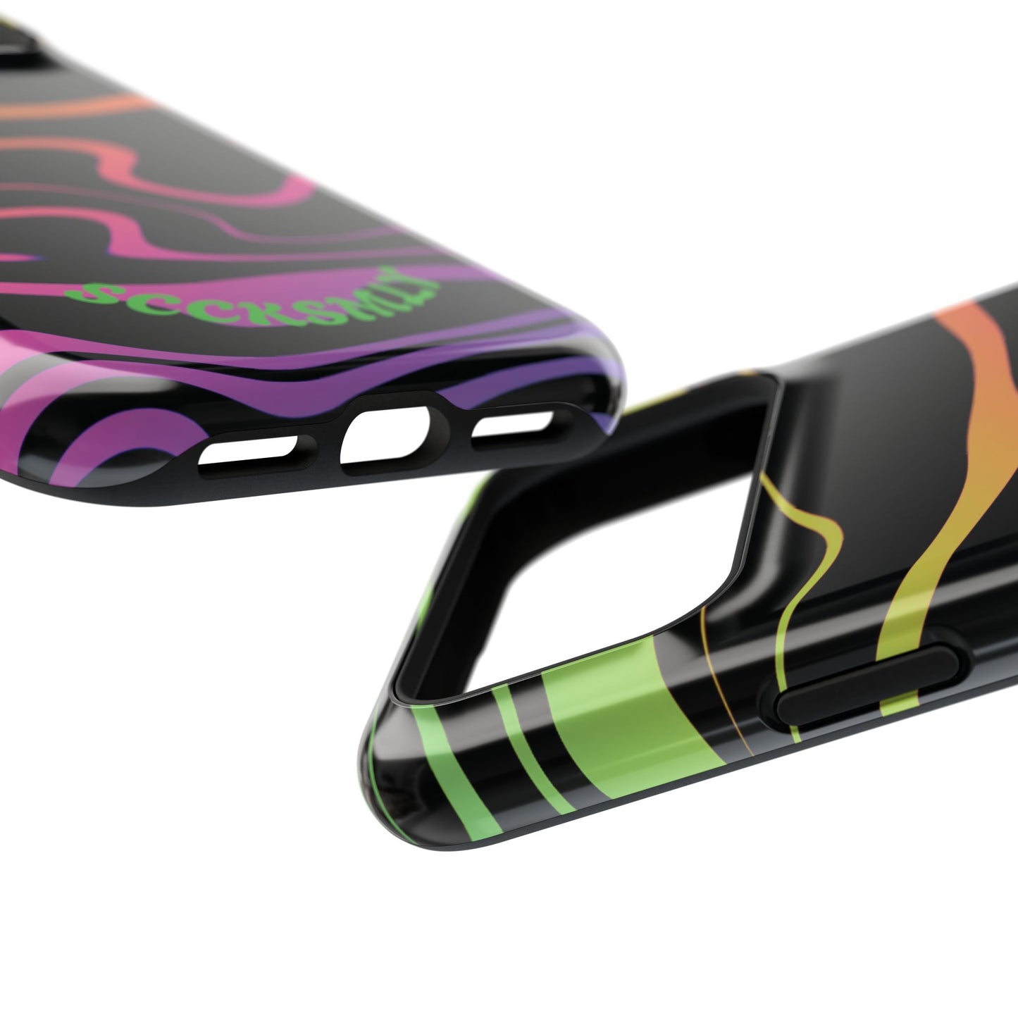 Dark Rainbow Phone Case for Apple