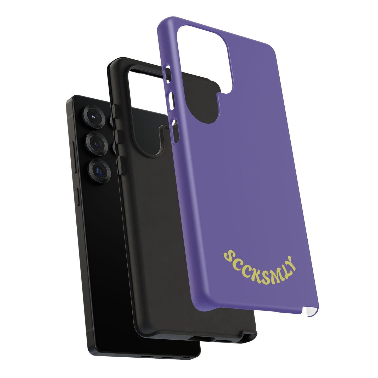 SOLID Dreamy Dusk Purple Tough Case for Samsung