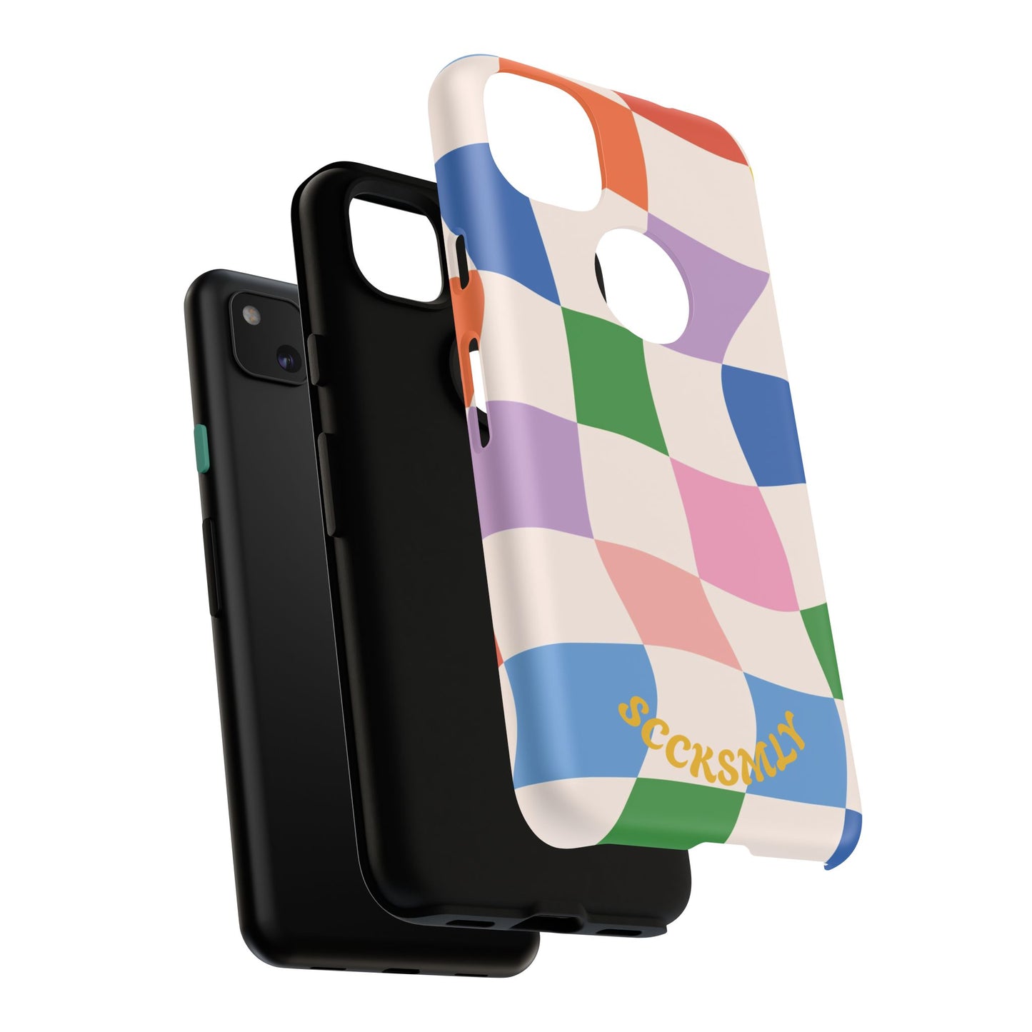 Checker Flicker Phone Case for Google Pixel