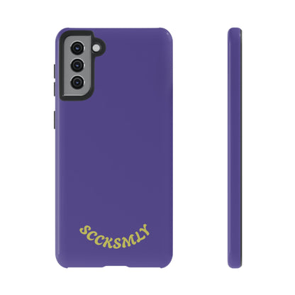 SOLID Dreamy Dusk Purple Tough Case for Samsung