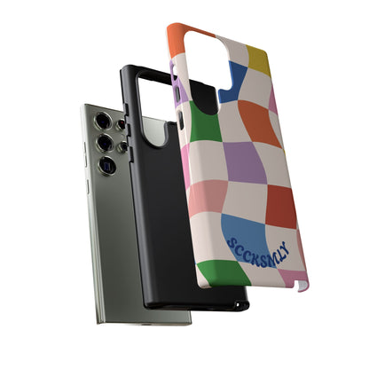 Checker Flicker Phone Case for Samsung