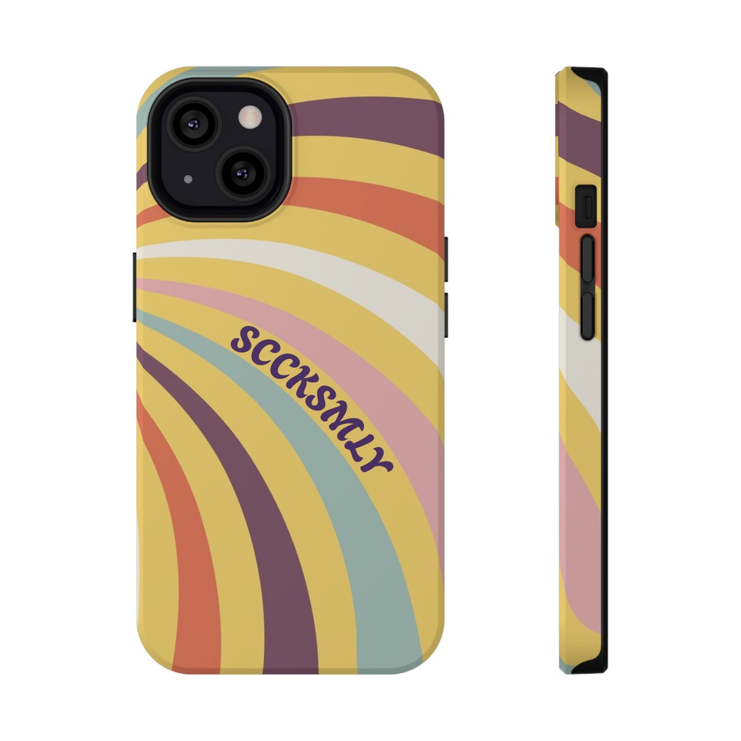 Vintage Groove Phone Case for Apple