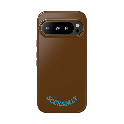 SOLID Chocolate Coco Tough Case for Google Pixel