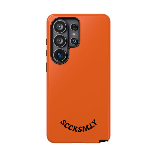 SOLID Tangerine Tough Case for Samsung