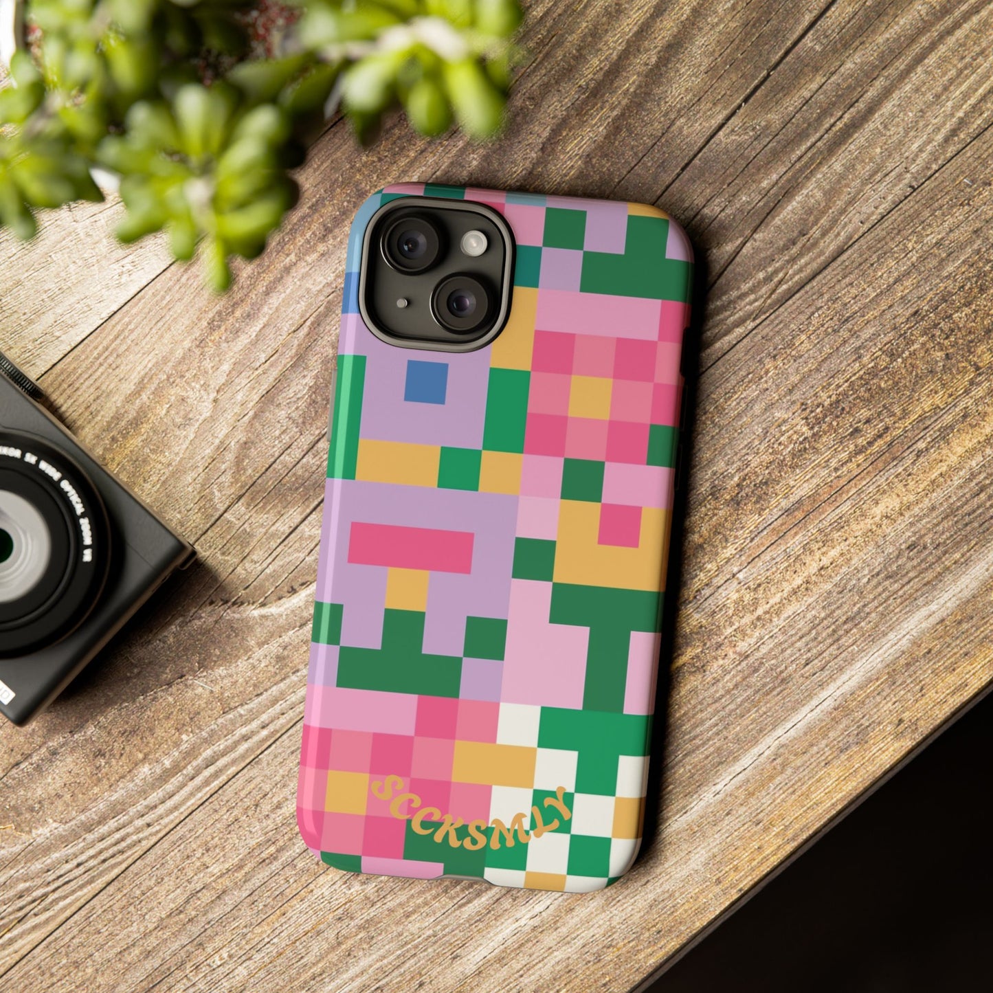 Pixel Garden Tough Phone Case for Apple