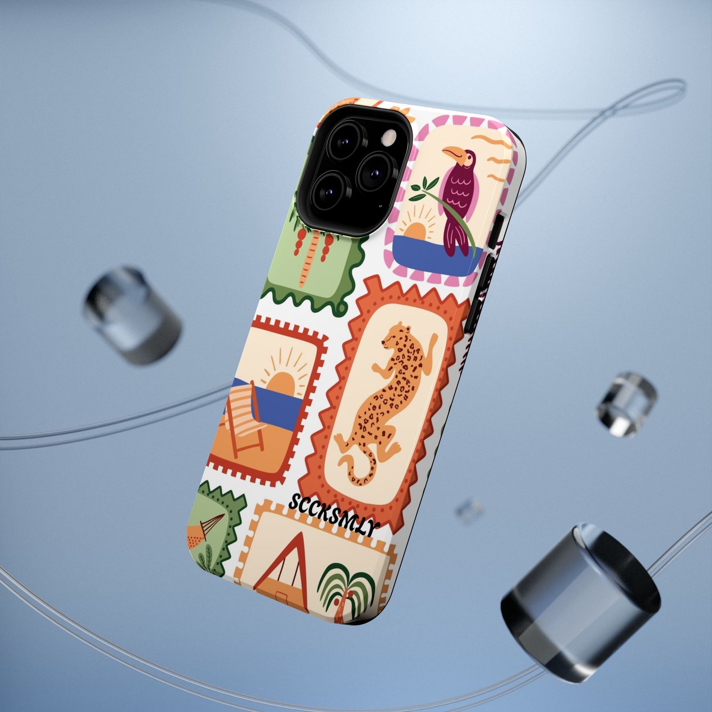 Tropical Print Phone Case for Apple